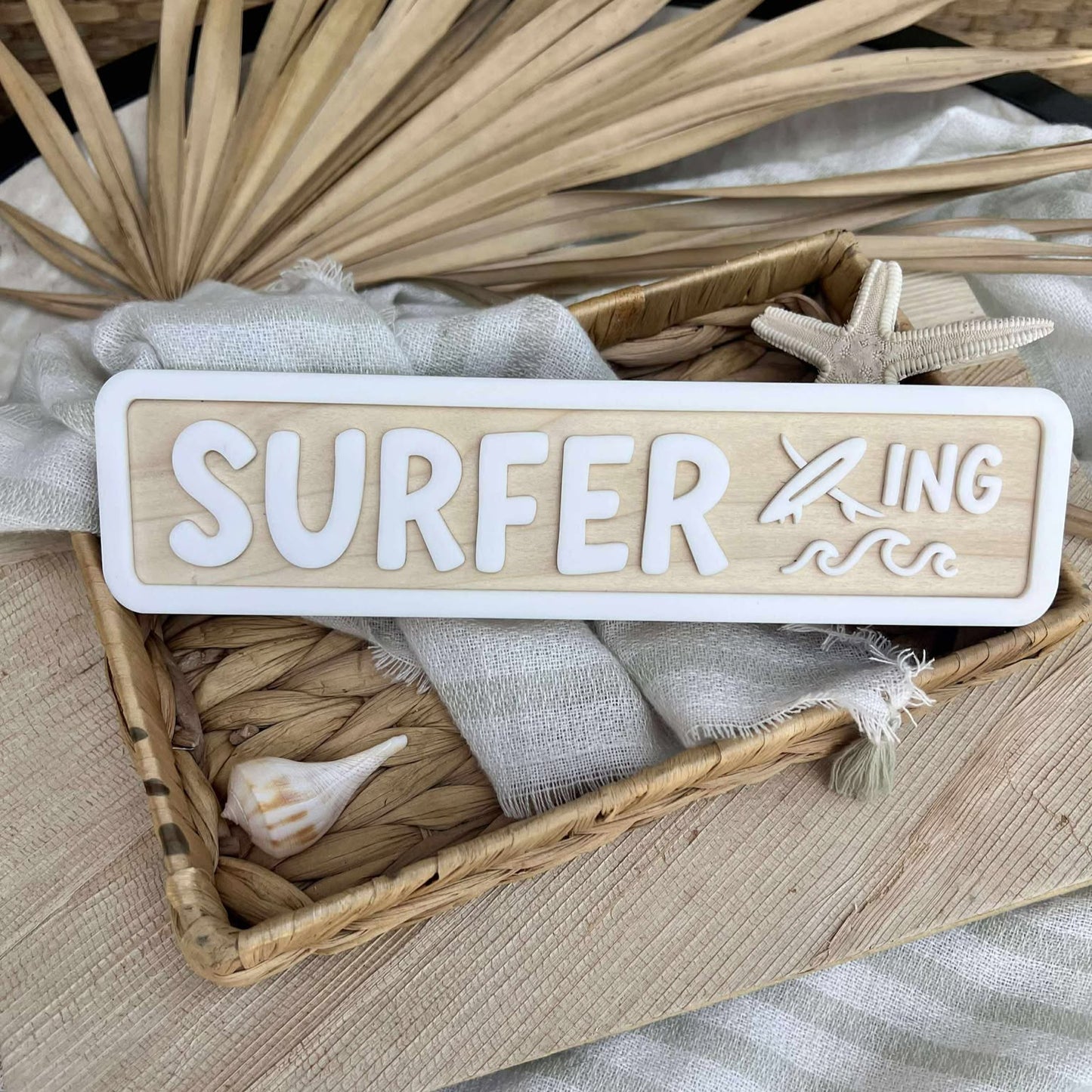 Surfer Crossing Sign