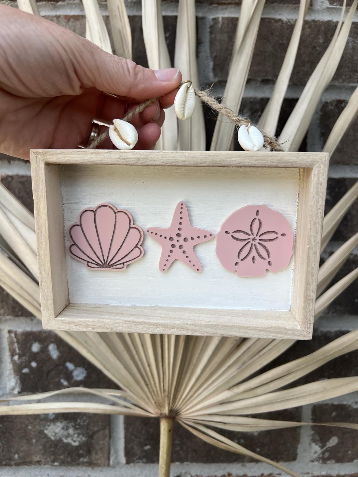 Framed Shell Sign