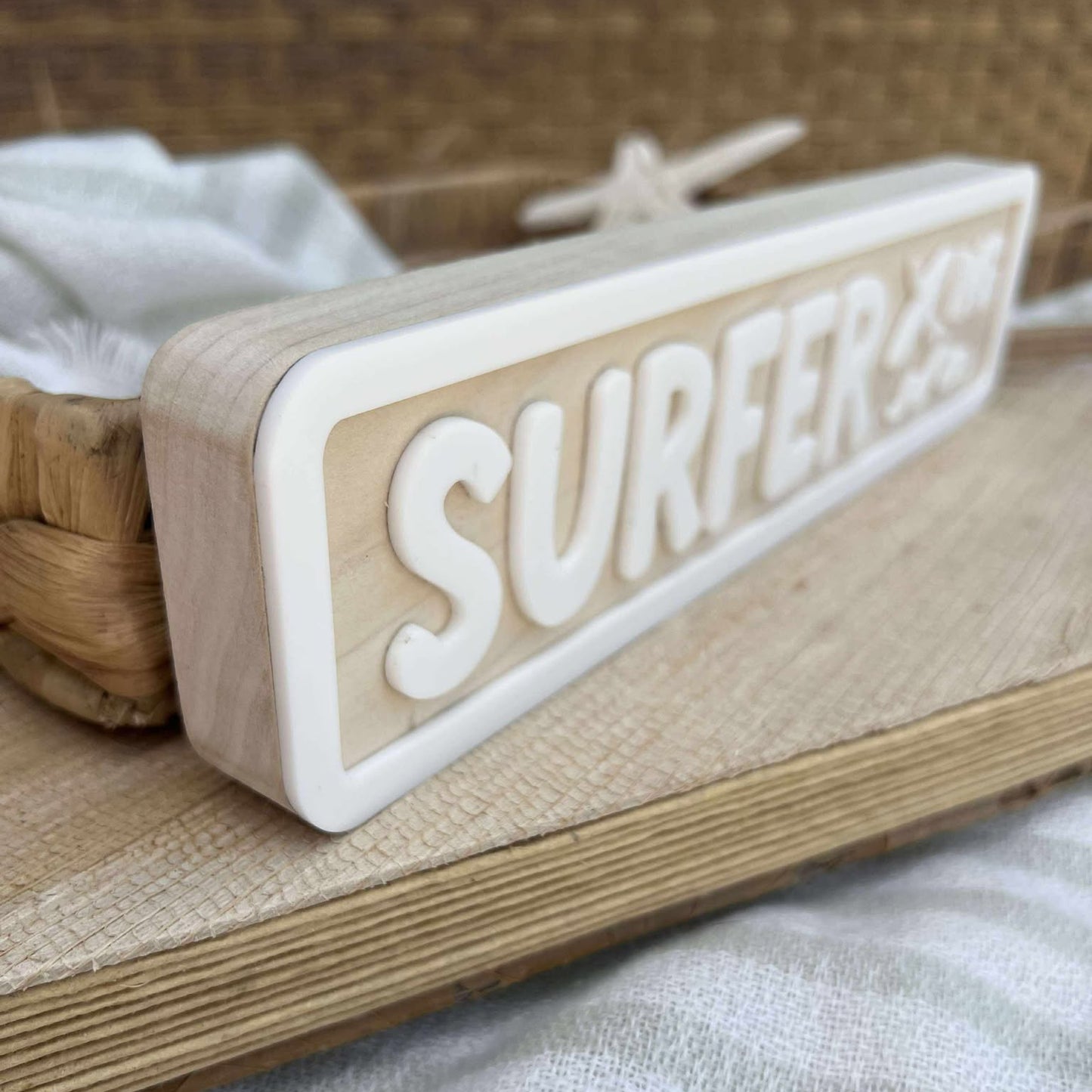Surfer Crossing Sign