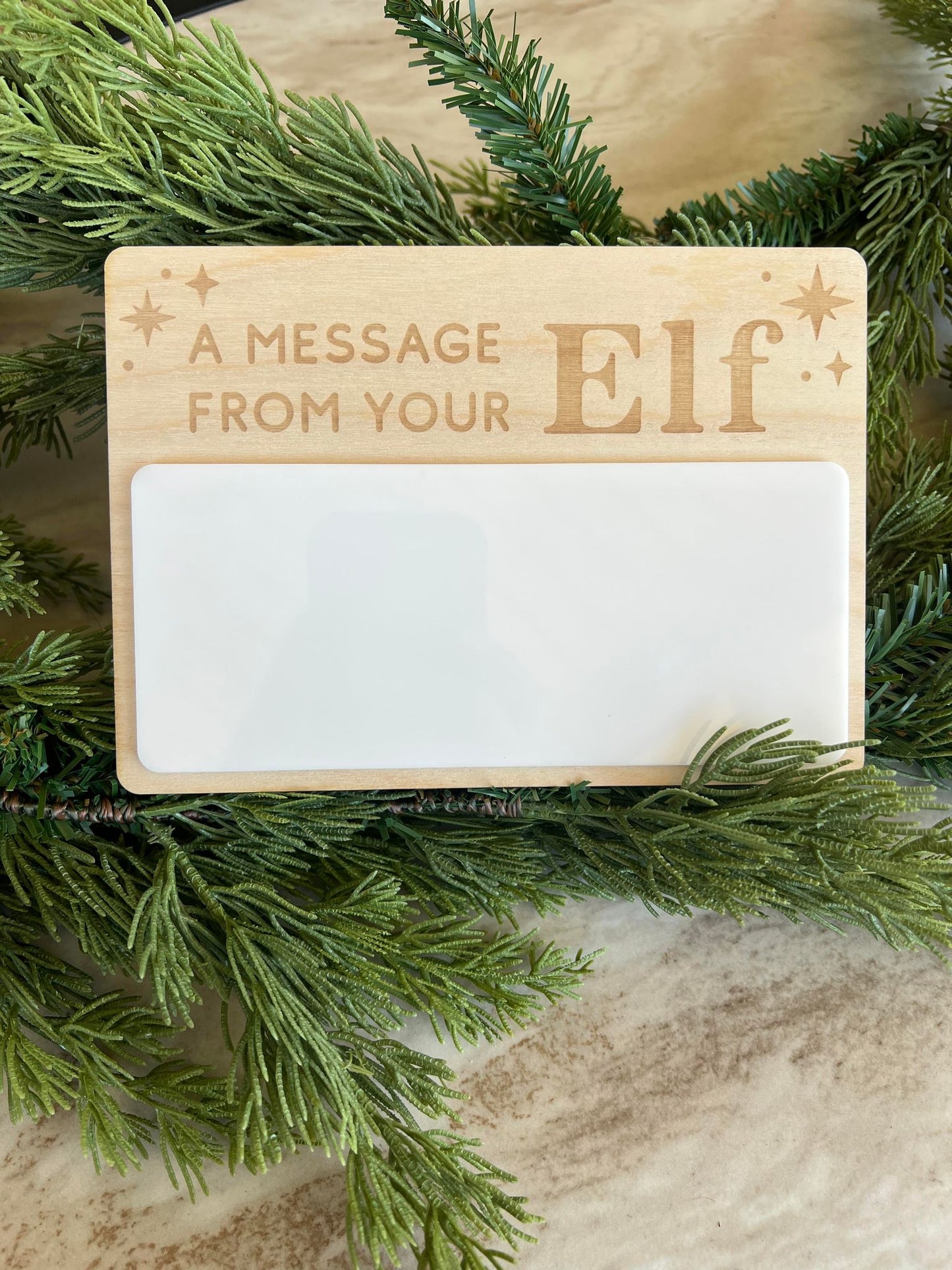 A Message From Your Elf