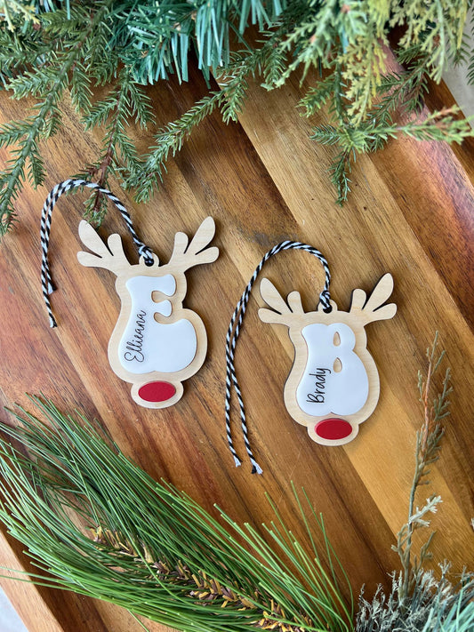 Reindeer Christmas Ornament