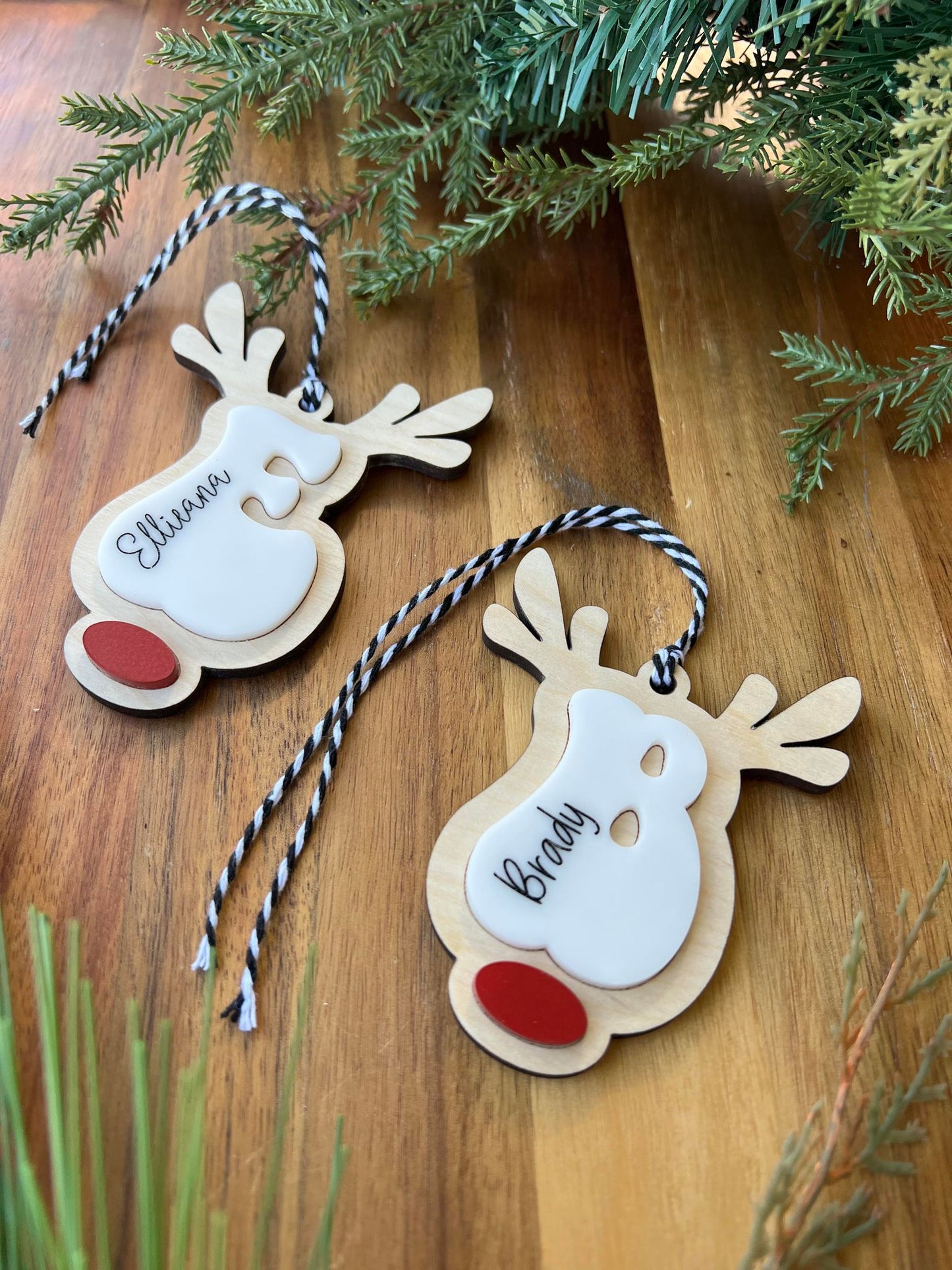 Reindeer Christmas Ornament