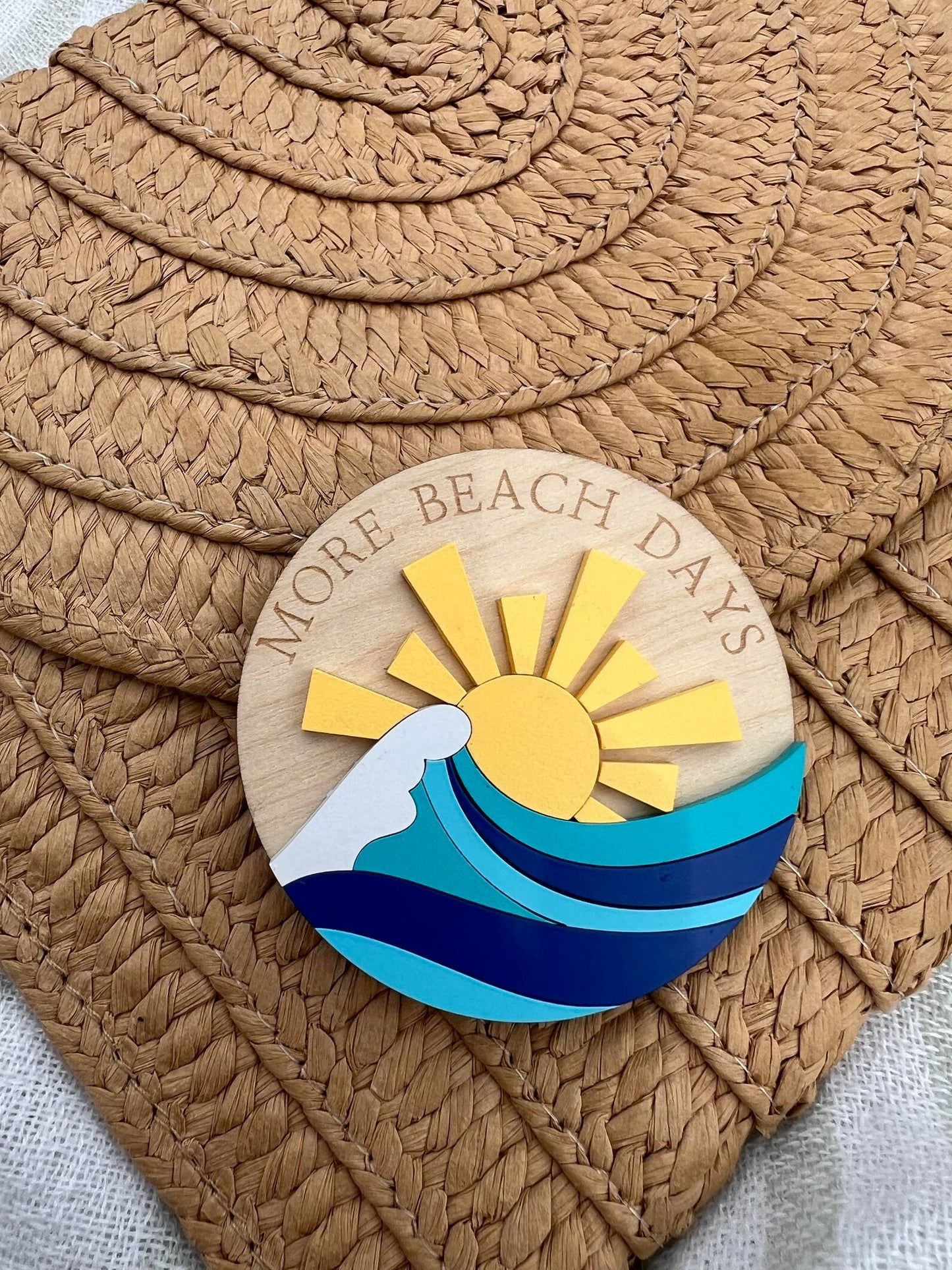 More Beach Days Magnet