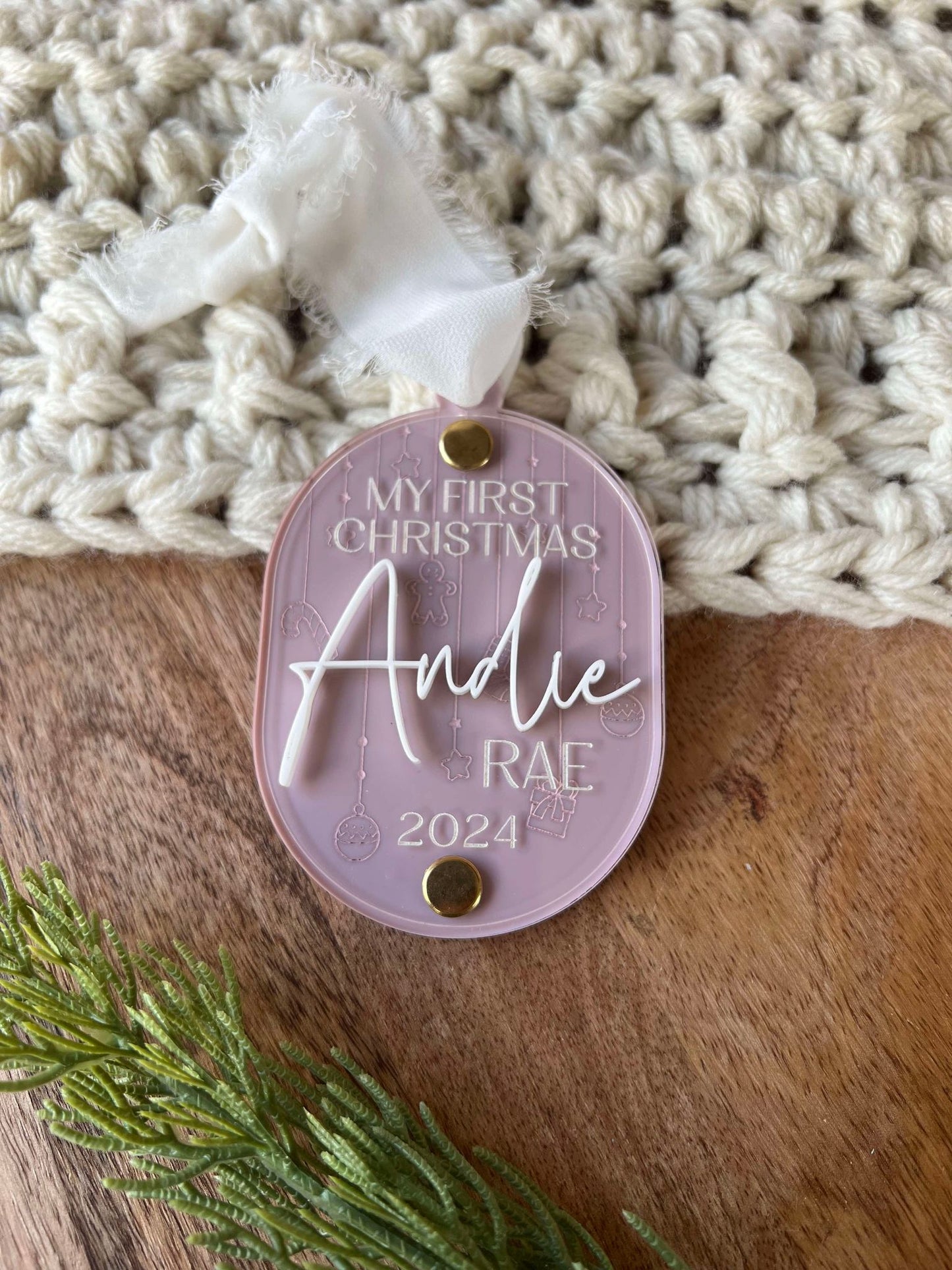 Baby's First Christmas Ornament