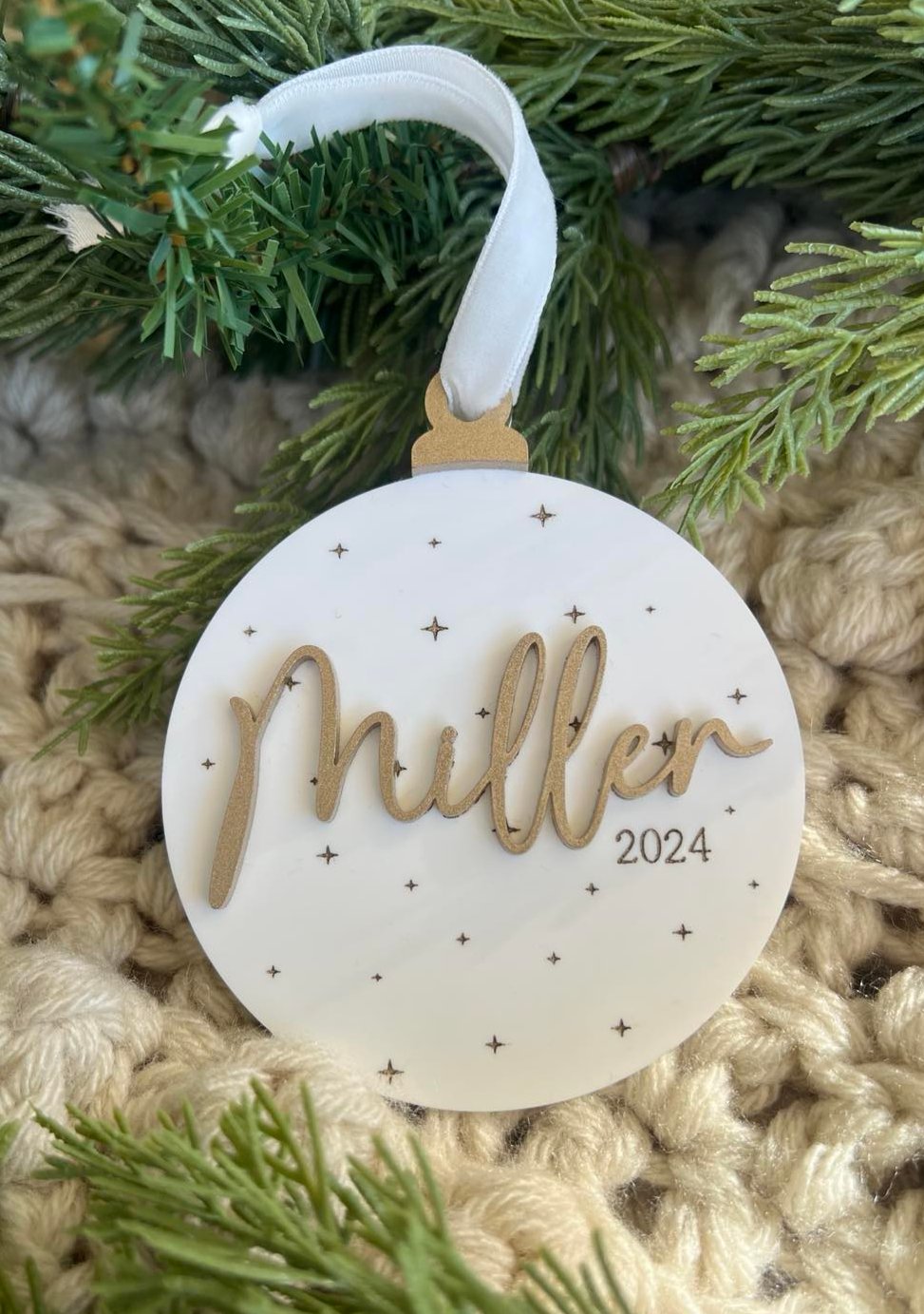 Personalized Christmas Ornament