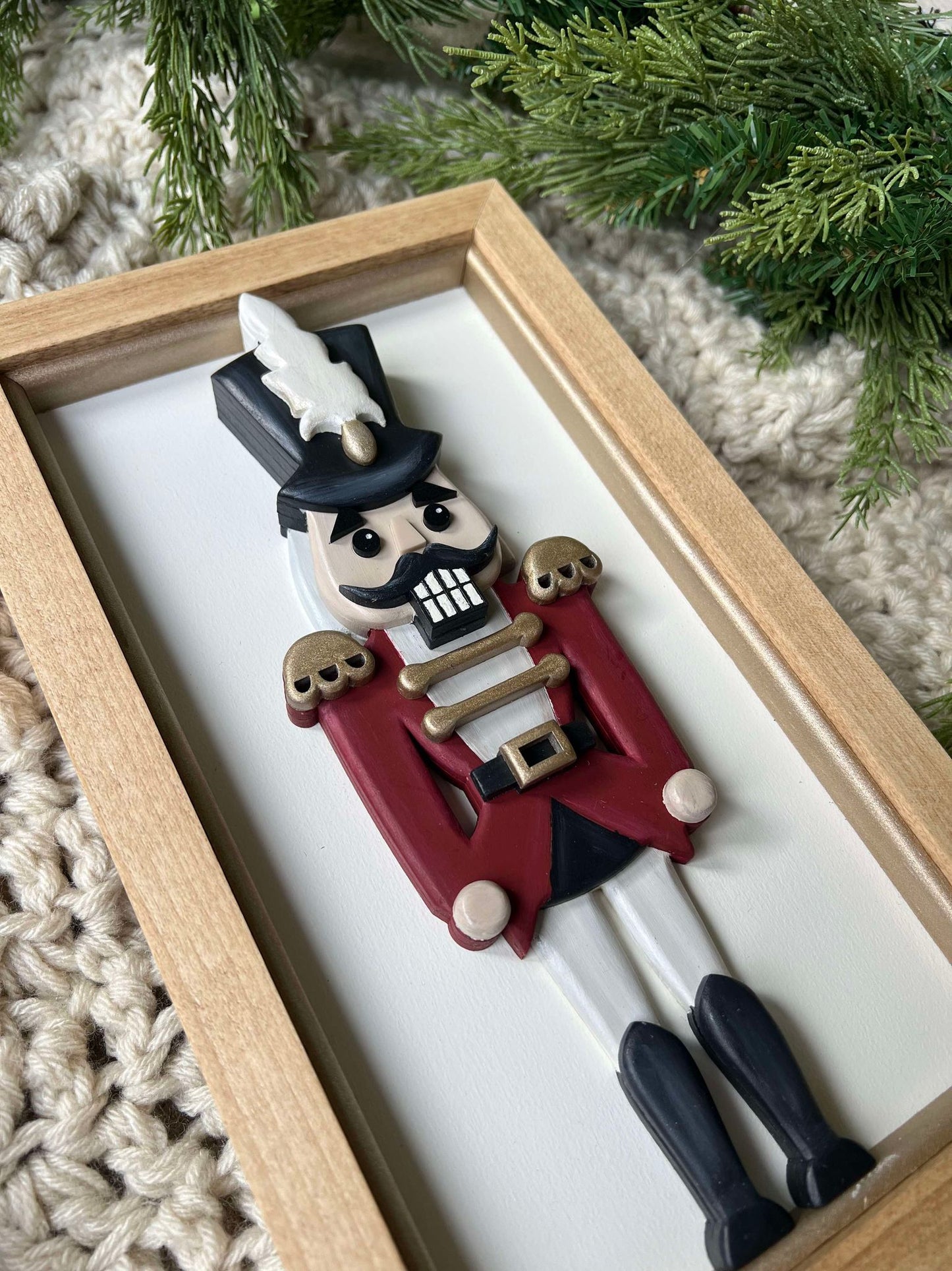 Nutcracker Toy Soldier Sign