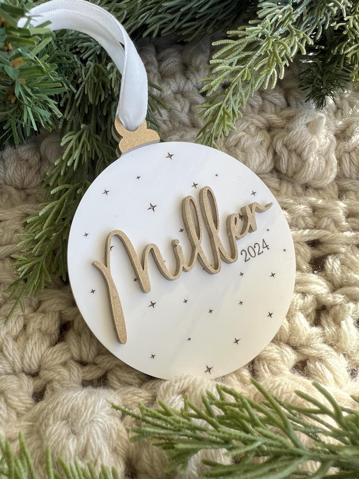 Personalized Christmas Ornament