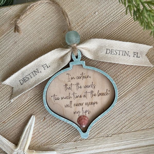 Beach Lover Ornament